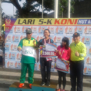 Ribuan Pelari Ikuti Run 5 Km HUT KONI