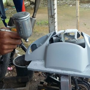 Mengecat Body Motor Lebih Mudah Dan Efisien Dengan Tutor Ini