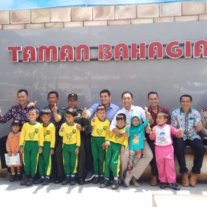 Tambah Keceriaan Lewat Launching Taman Bahagia