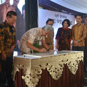 Ganjar Pranowo Cetak Rekor , Bandara Ahmad Yani punya terminal terapung