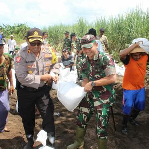 Tanggul Jebol di Kediri Rusak 6 Hektar Tanaman Tebu