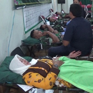 Kepedulian Untuk Kemanusiaan Dalam Donor Darah HUT Persit KCK