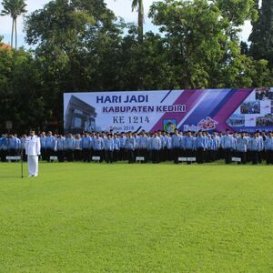 Hari jadi Kabupaten Kediri ditandai lewat upacara peringatan