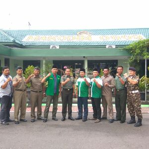 Sambungrasa TNI bersama GP Ansor Kediri