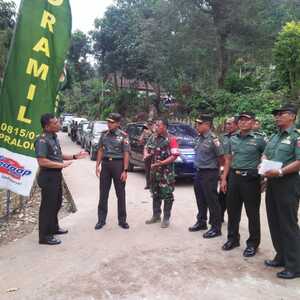 Danrem 082/CPYJ Tinjau Lokasi TMMD Desa Jembul - Mojokerto