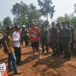 Pangdam V/Brawijaya Kunjungi Lokasi TMMD Di Mojokerto