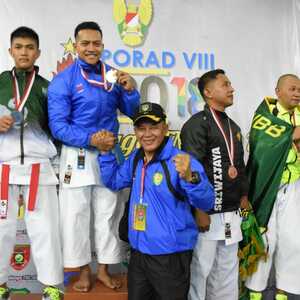 Atlet Kodam III/Siliwangi Raih Emas Pertama Cabor Karate