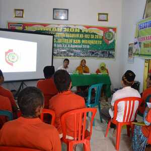 TMMD, Dinas Pertanian Kabupaten Mojokerto Sosialisasikan Budi Daya Kambing