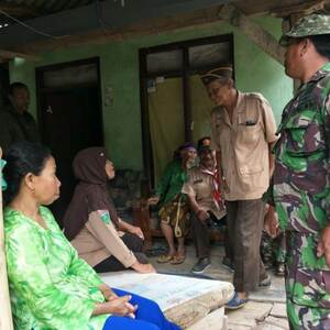 HIPPRADA Kota Mojokerto Kunjungi Lokasi TMMD Desa Jembul