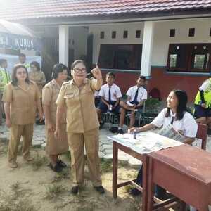 SMPN 1 Kurun Lakukan Pemilihan Ketua OSIS Dengan Sistem Pemilu