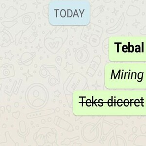 5 Trik Mengubah Font yang ada di Whatsapp