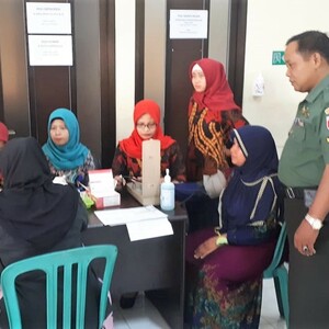 Kodim 0815 Dukung Dinas P2KBP2 Sosialisasikan KB MOW