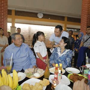 Kebersamaan SBY dan Masyarakat Solo