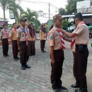 Bentuk Generasi Muda Berkarakter Koramil 0815/18 Gelar Diklat Saka Wira Kartika