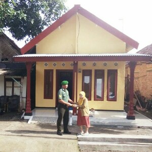 Kodim 0815 Mojokerto Rampungkan Bakti TNI Renovasi Rumah Pejuang Dan Veteran