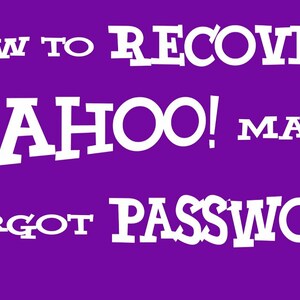 How Do I recover yahoo password