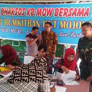 Bakti Sosial TNI Pelayanan KB MKJP MOW