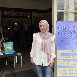 Inilah Farryn Patricia, Sang Generasi Muda Dibalik Kesuksesan Bazar KURASI MINDI