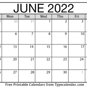 June 2022