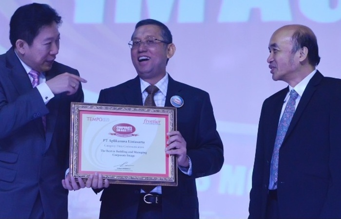 Lintasarta Raih Corporate Image Award 2015 