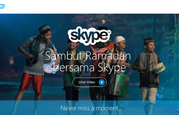 MomenSkype Realisasikan Silahturahmi Ramadan