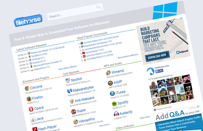 Review Situs Filehorse: Situs Download Program Gratisan 