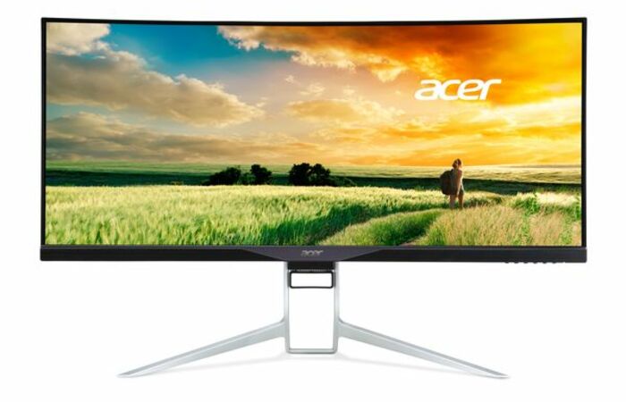 Monitor Acer XR341CK, Monitor Melengkung untuk Gaming