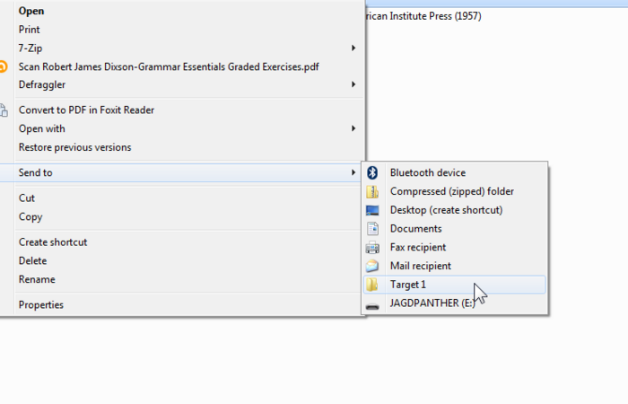 Tips Menambahkan Target Send-To pada Context Menu Windows Explorer