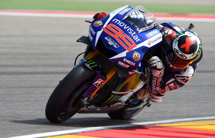 Marquez Terjatuh, Lorenzo Juara MotoGP Aragon