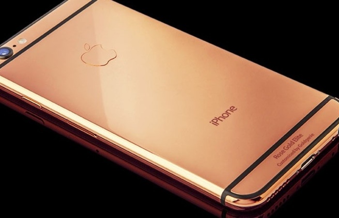 Pesona iPhone 6s Rose Gold Berlapis Emas 24 Karat