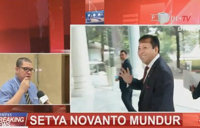 VIDEO: Inilah Detik-detik Mundurnya Ketua DPR RI Setya Novanto