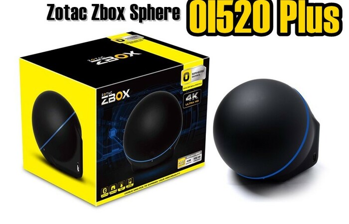 PC Desktop Bergaya Unik Zotac Zbox Sphere OI520 Plus