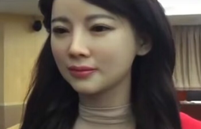 Robot yang Nyaris Mendekati Wanita Cantik Sempurna Telah Dibuat di Tiongkok