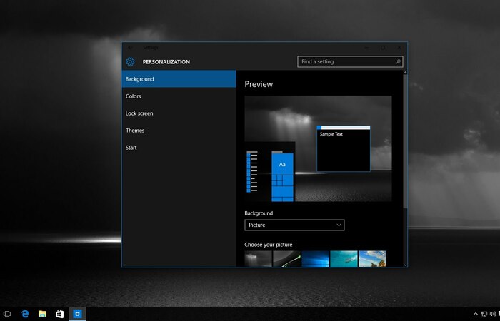 Windows 10 Anniversary Update Akan Hadirkan Dark Theme ?