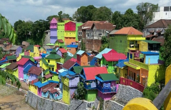 Kampung Rio De Janeiro Versi Warna-Warni di Malang Jawa Timur