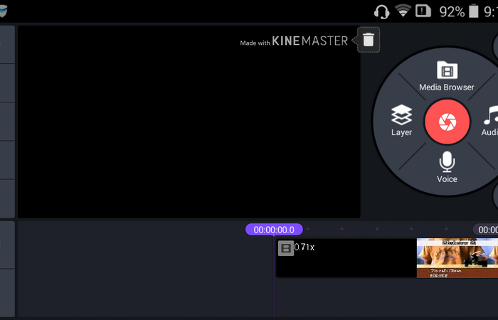 Kinemaster Video editing Untuk Smartphone Android