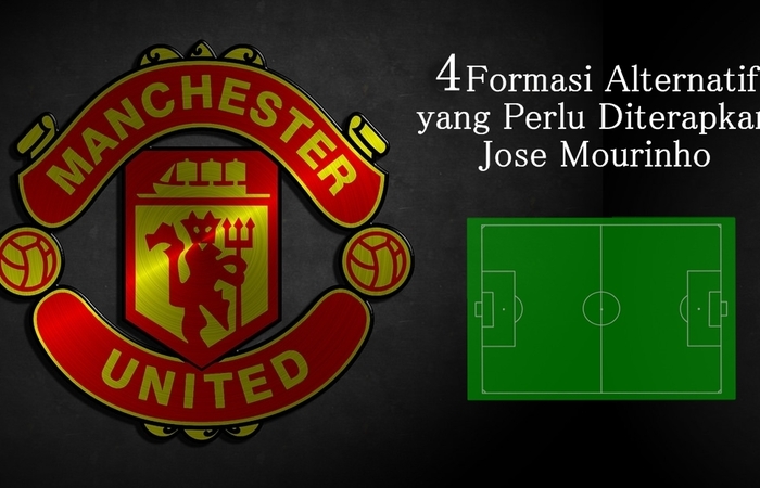 4 Formasi Alternatif untuk Manchester United Arahan Jose Mourinho 