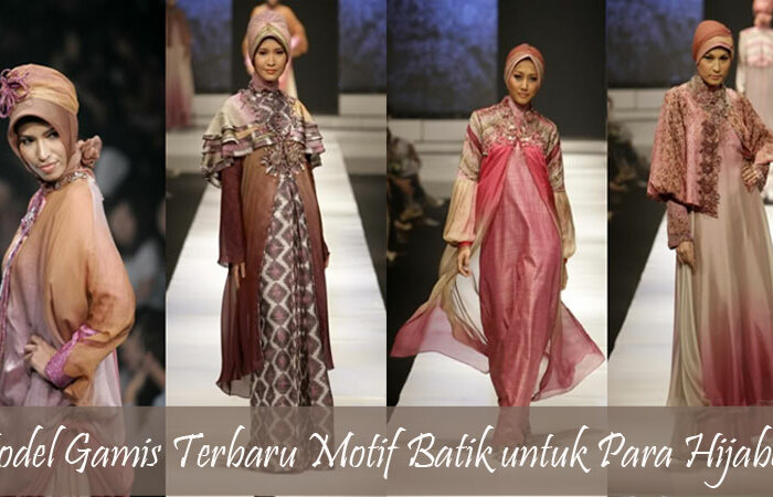 Model Gamis Terbaru Motif Batik untuk Para Hijabers