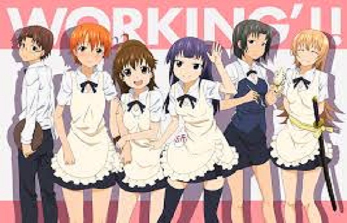 Review Anime Working Season Pertama, Anime Comedy yang Sangat Lucu