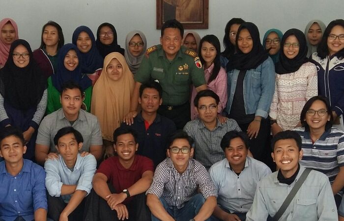 Danramil Mojoroto : Mahasiswa Indonesia Penjaga NKRI