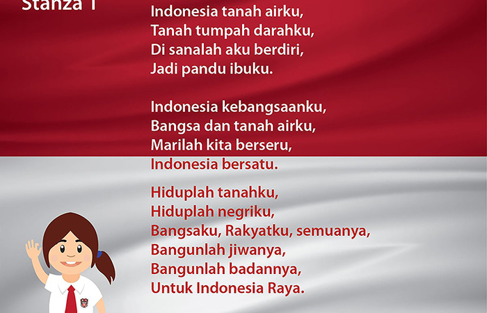 Lagu Indonesia Raya Tiga Stanza