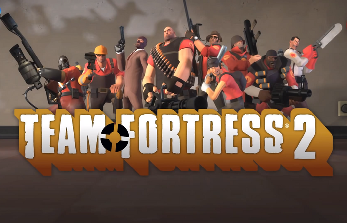 Team Fortress 2, Game FPS bergaya Kartun