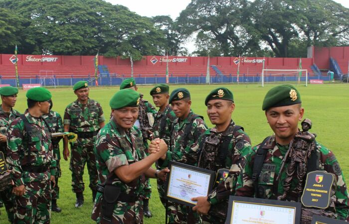 Gelora Hari Infanteri Landasi Yudha Wastu Pramuka