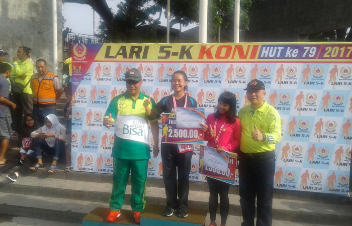 Ribuan Pelari Ikuti Run 5 Km HUT KONI