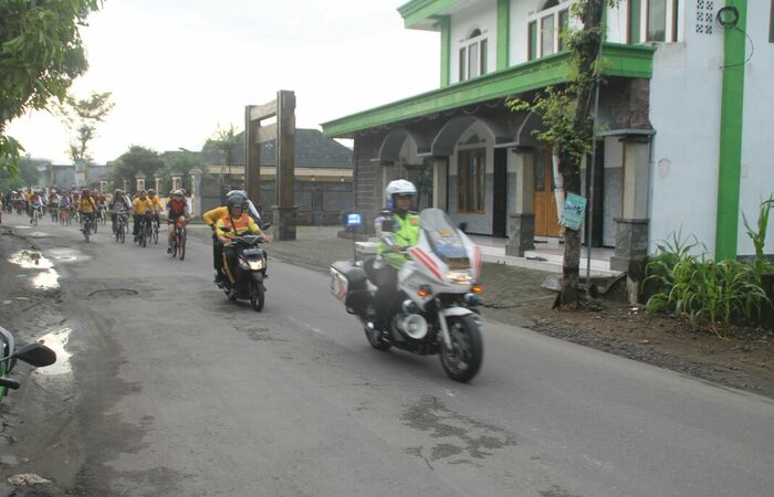 Ciptakan Kamtibmas Kondusif Lewat Gowes Bareng