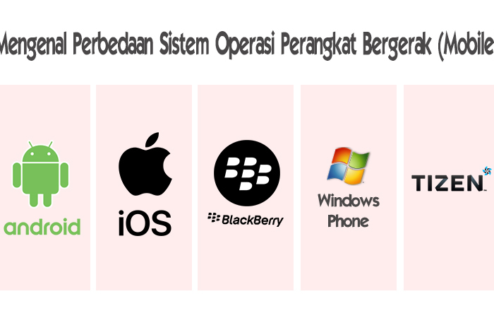 Mengenal perbedaan Sistem Operasi Android, iOS, Blackberry, Tizen, dan Windows Mobile