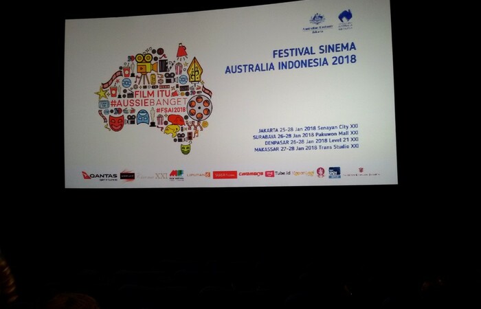 Memukau, Nobar Festival Sinema Australia  Indonesia 2018 di Bali