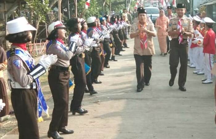 Dandim 0815 Hadiri Upacara Peringatan Hari Pramuka