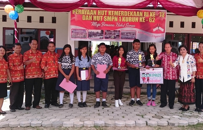 Spensa Cup III Jadi Ajang Unjuk Bakat Antar SMP se-Kecamatan Kurun