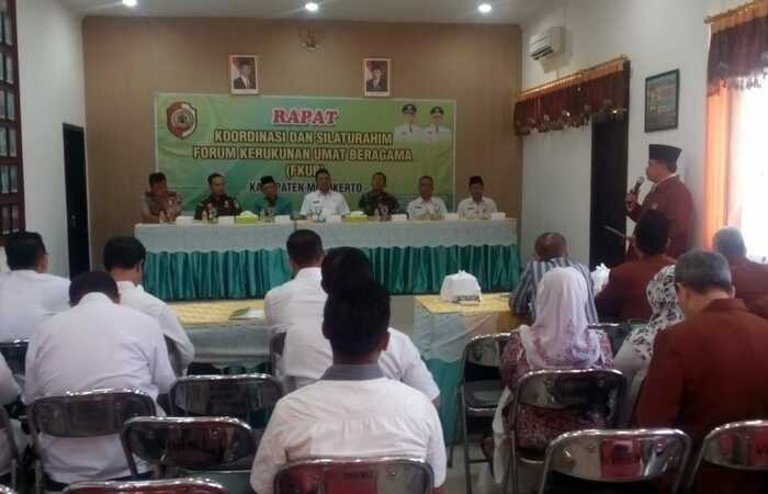 Kasdim 0815 Tekankan Peran FKUB Dalam Dukung Ketahanan Wilayah Jelang Pemilu 2019